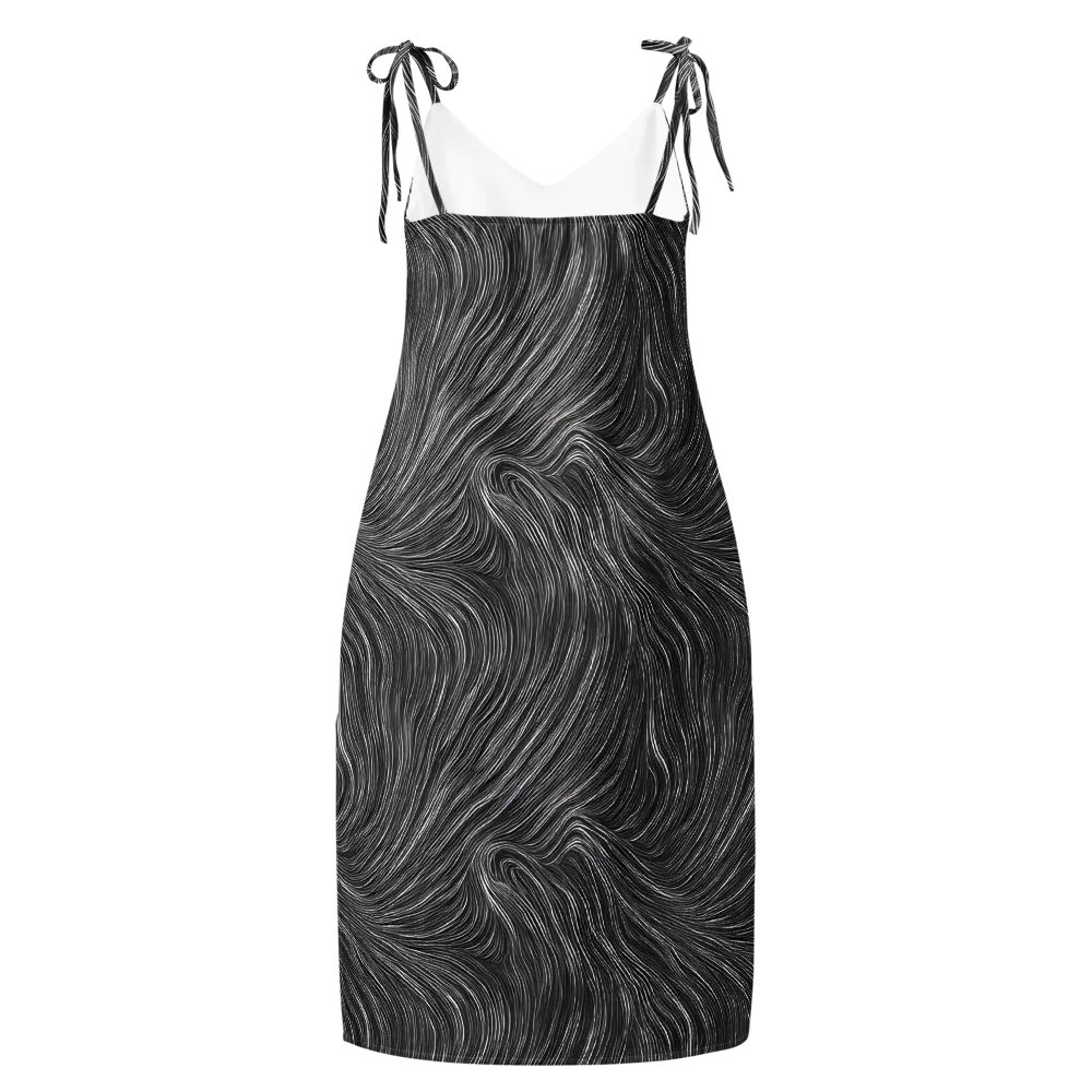 Wirth Waves on Slip Dress — Back