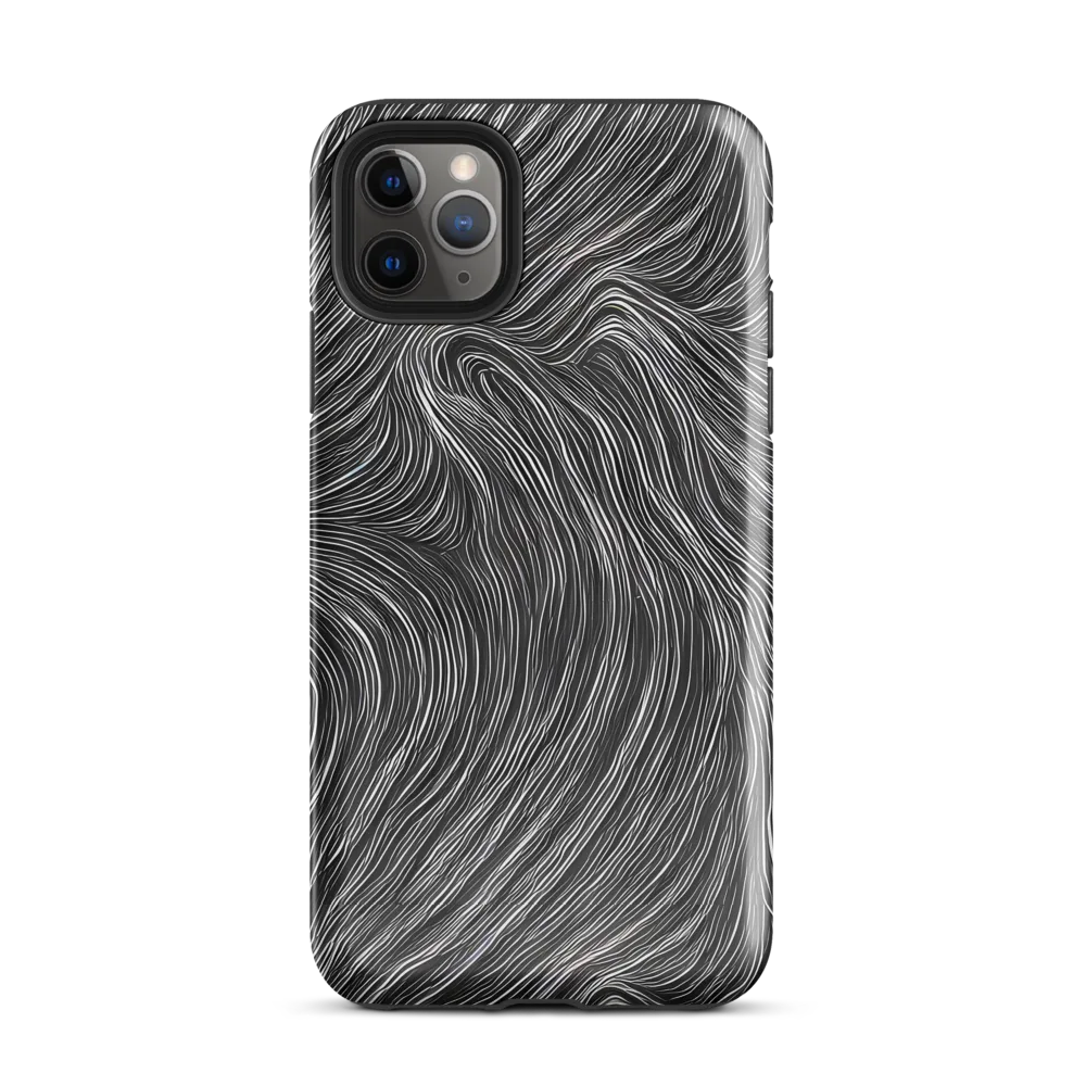 Wirth Waves on Tough Case for iPhone® — Front