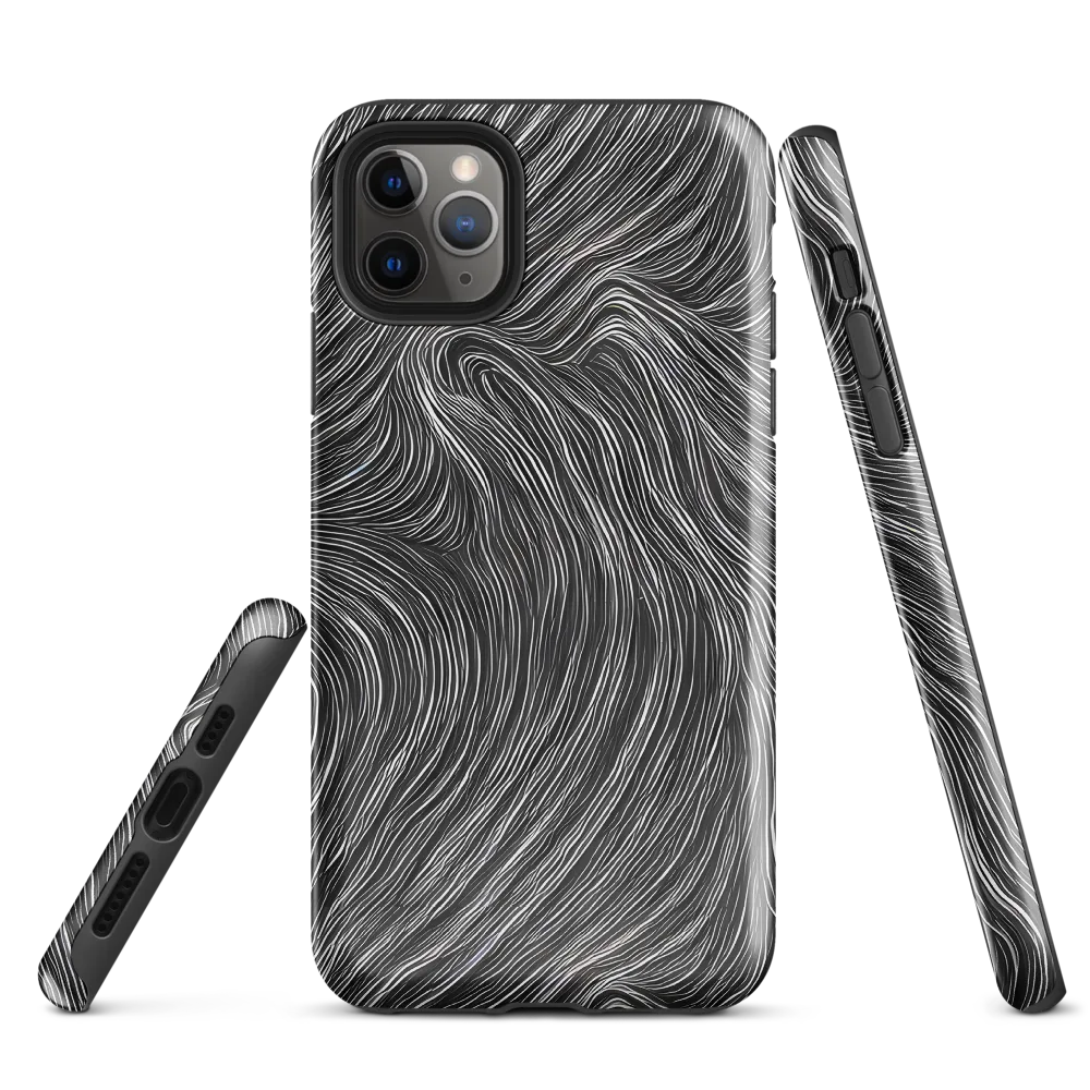 Wirth Waves on Tough Case for iPhone® — Front