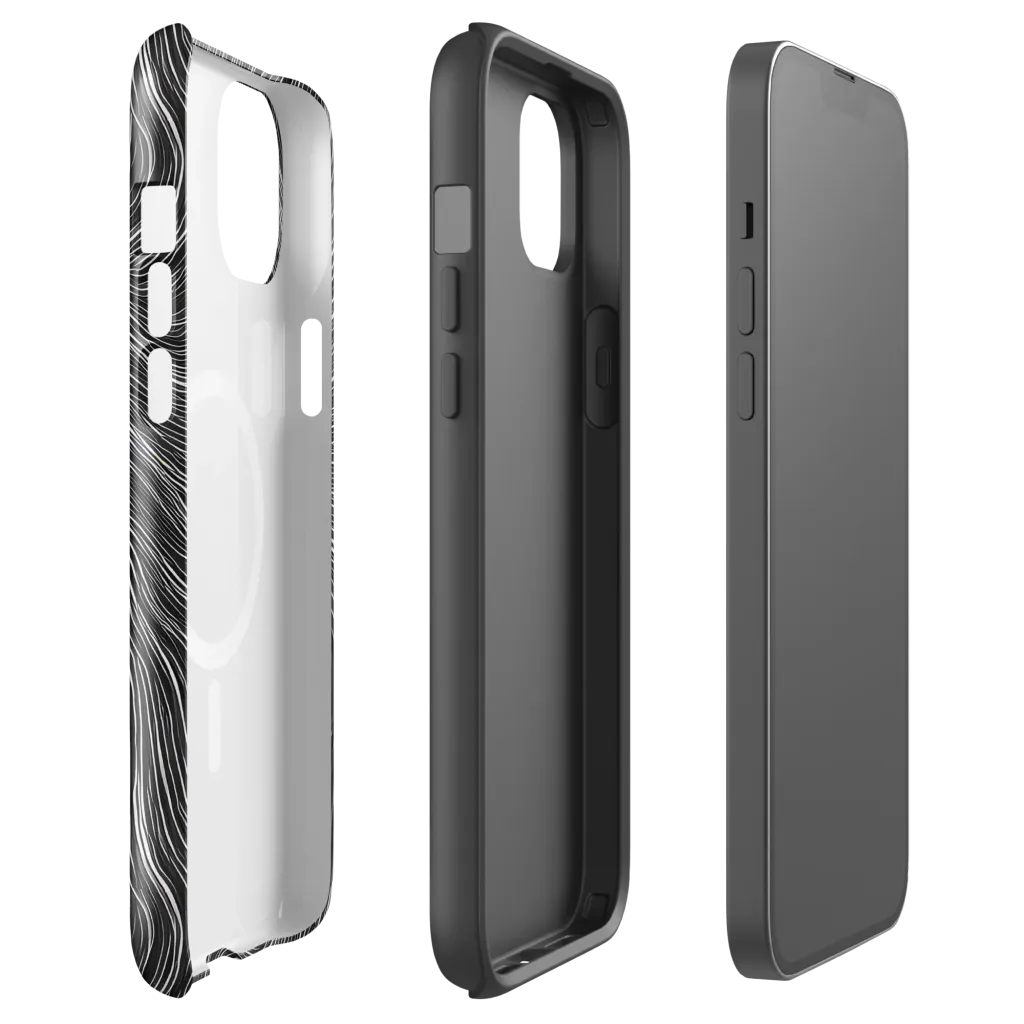 Wirth Waves on MagSafe Tough Case for iPhone® — Front