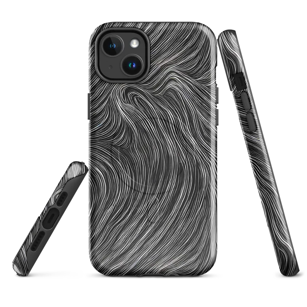 Wirth Waves on MagSafe Tough Case for iPhone® — Front