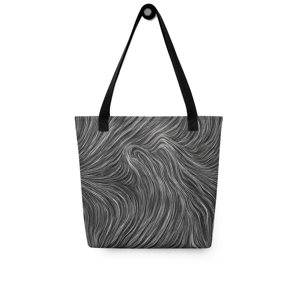 Wirth Waves on Tote Bag — Front