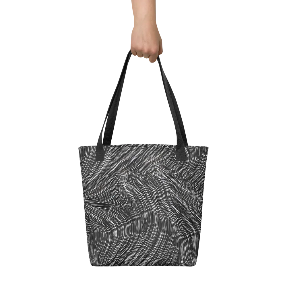 Wirth Waves on Tote Bag — Front