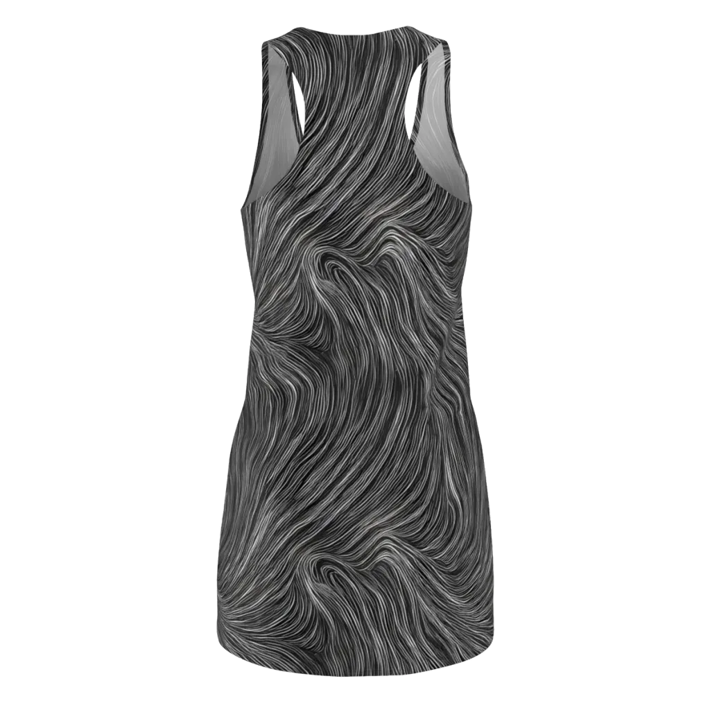 Wirth Waves on Racerback Dress — Back