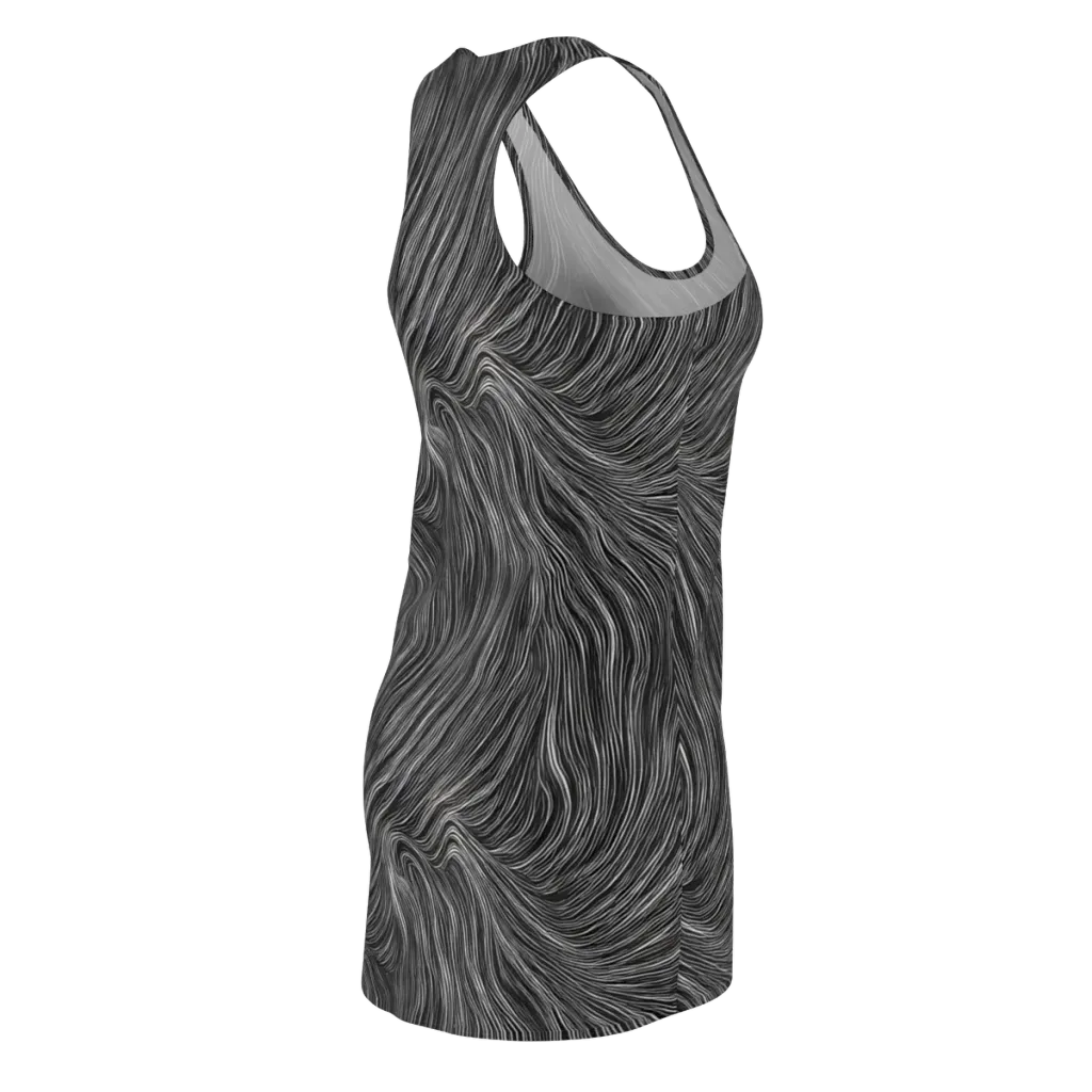 Wirth Waves on Racerback Dress — Back Side