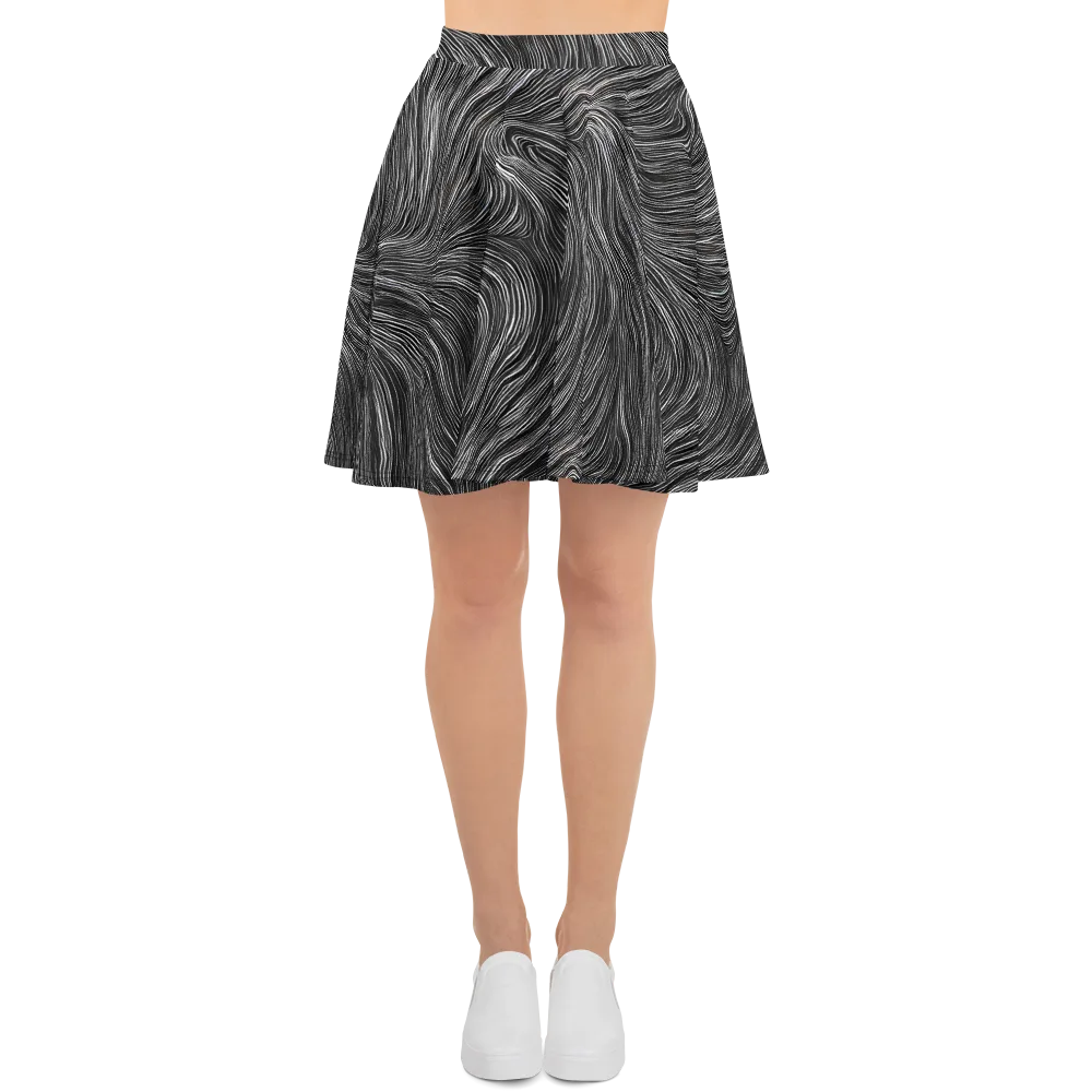 Wirth Waves on Skater Skirt — Front