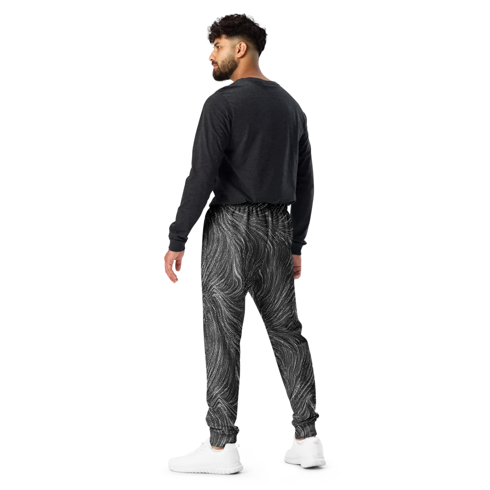 Wirth Waves on Men's Joggers — Back