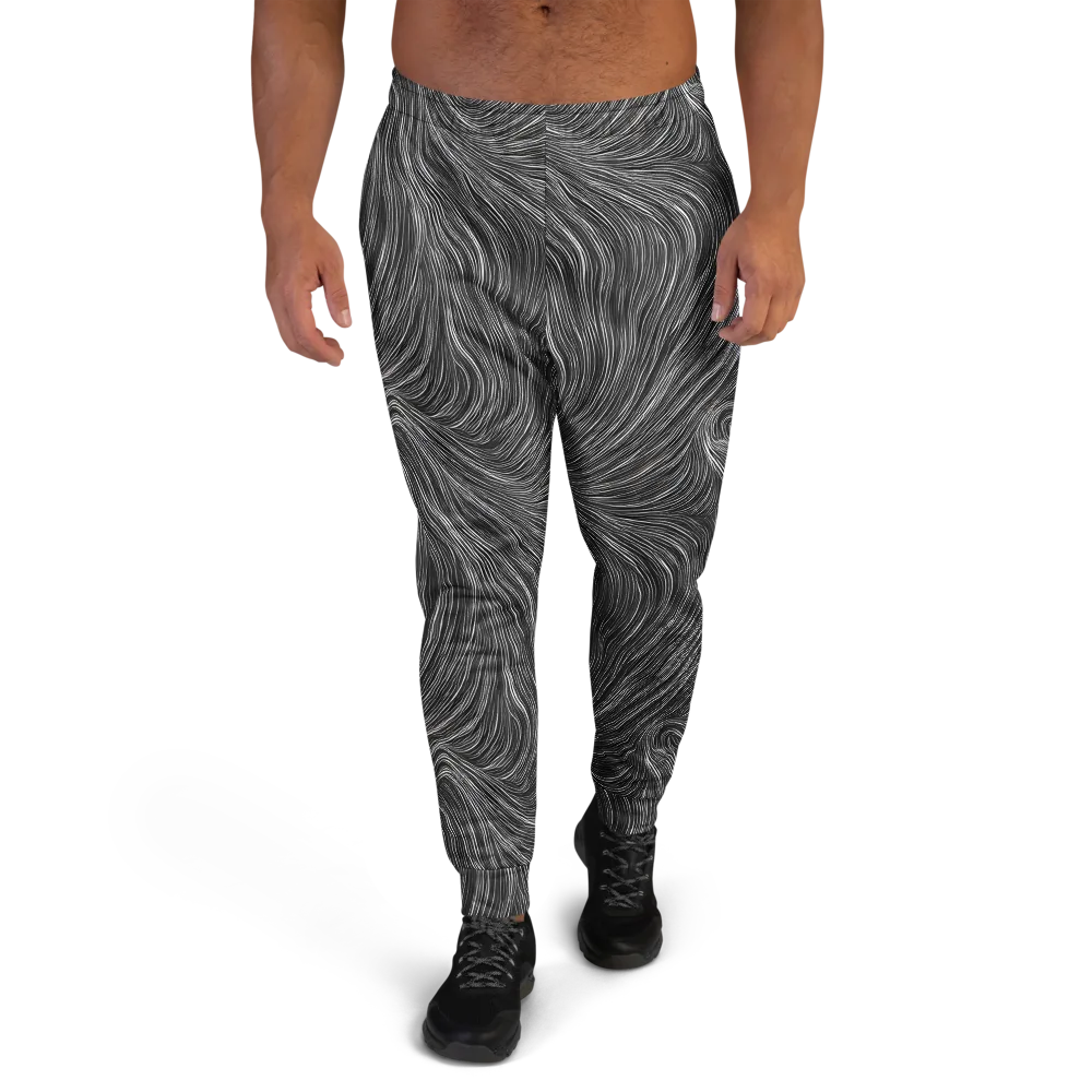 Wirth Waves on Men's Joggers — Front