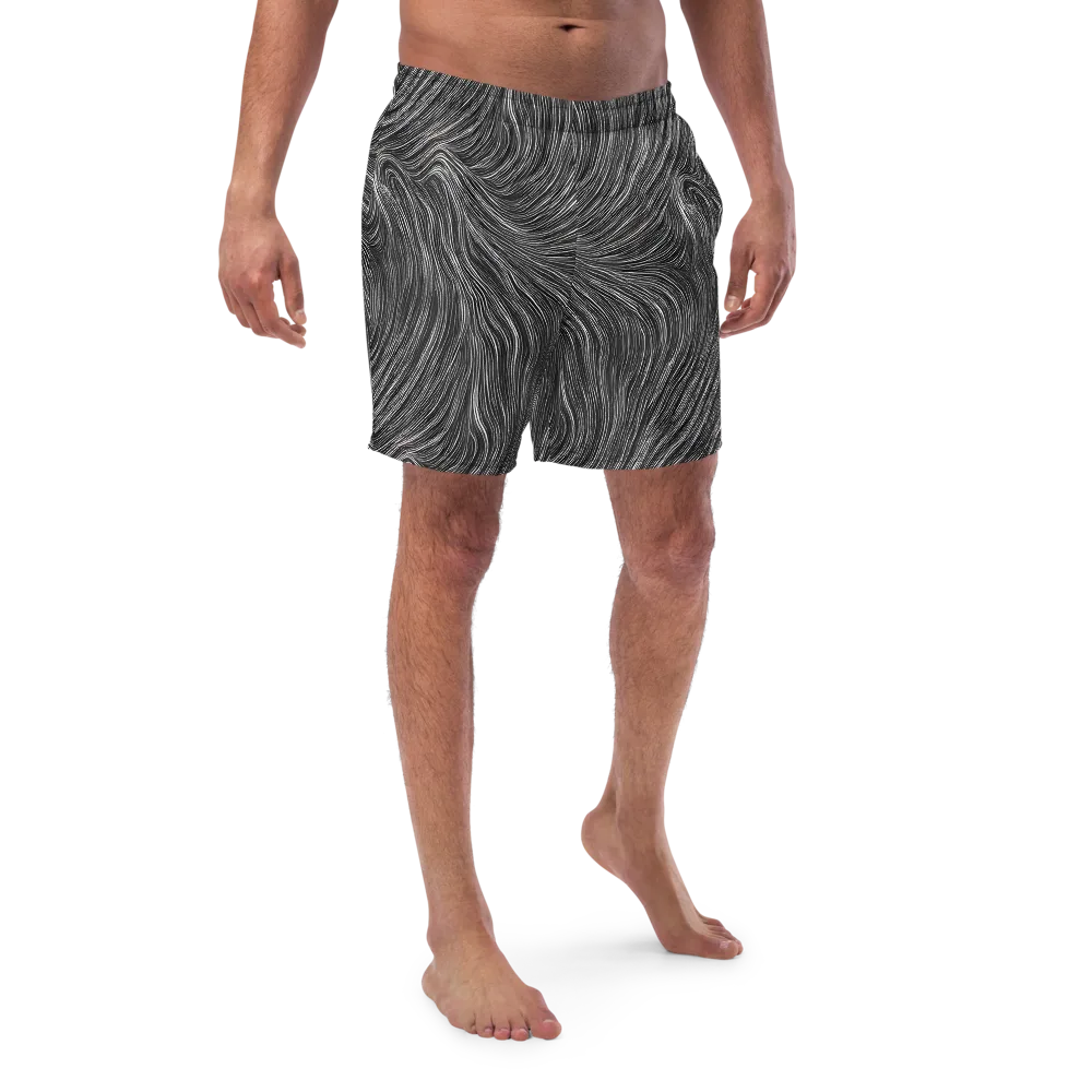 Wirth Waves on Swim Trunks — Front