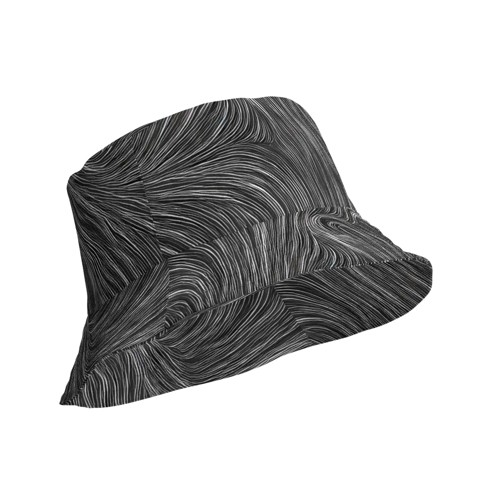 Wirth Waves on Reversible Bucket Hat — Product details Outside