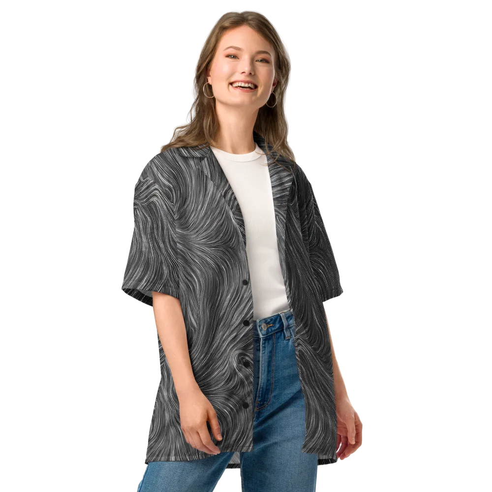 Wirth Waves on Button Shirt — Front