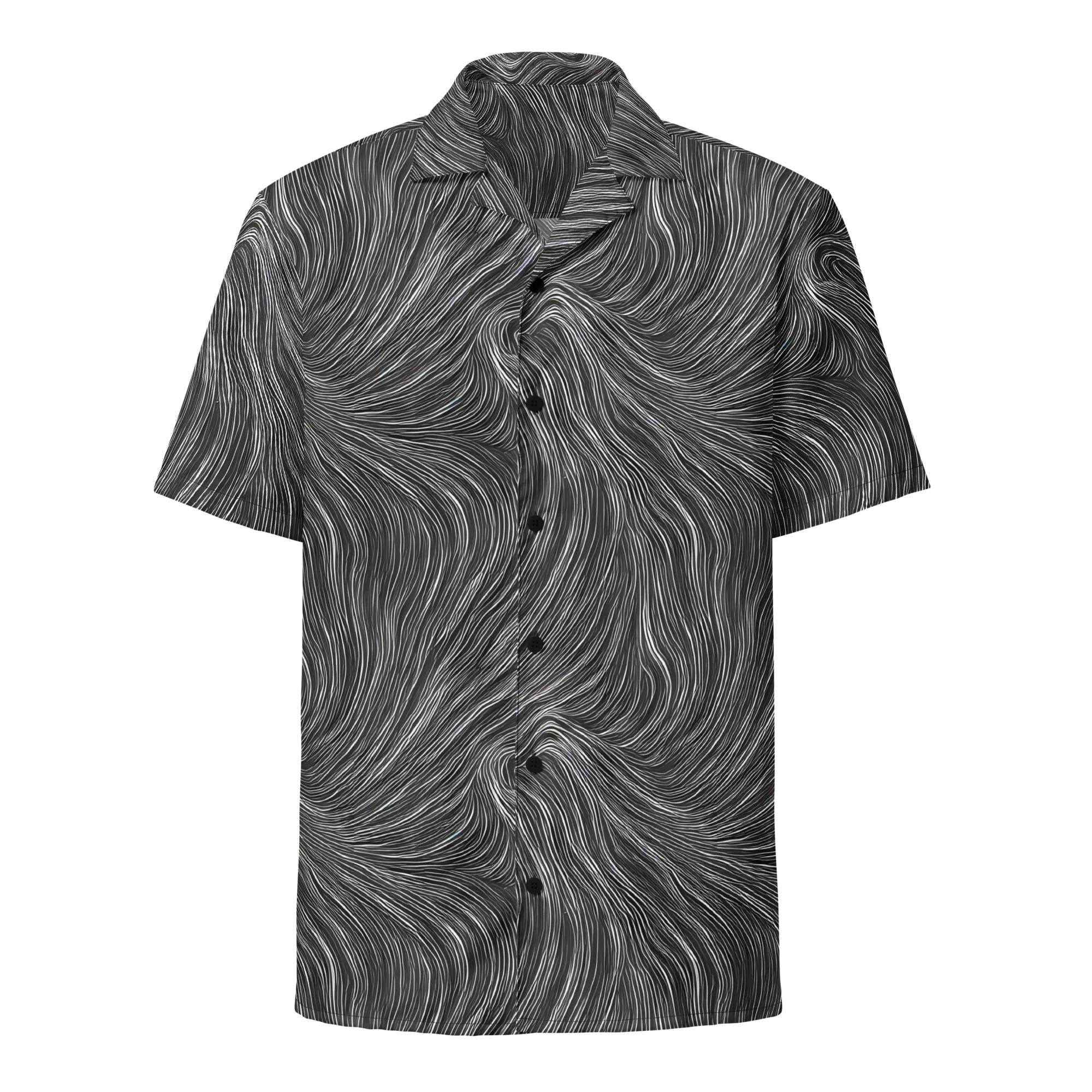 Wirth Waves on Button Shirt — Front