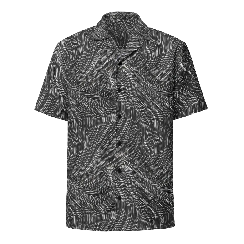 Wirth Waves on Button Shirt — Front
