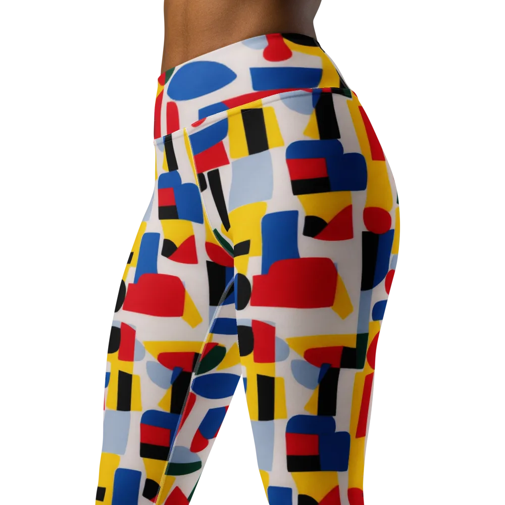Primary Assembly on Yoga Leggings — Left Front