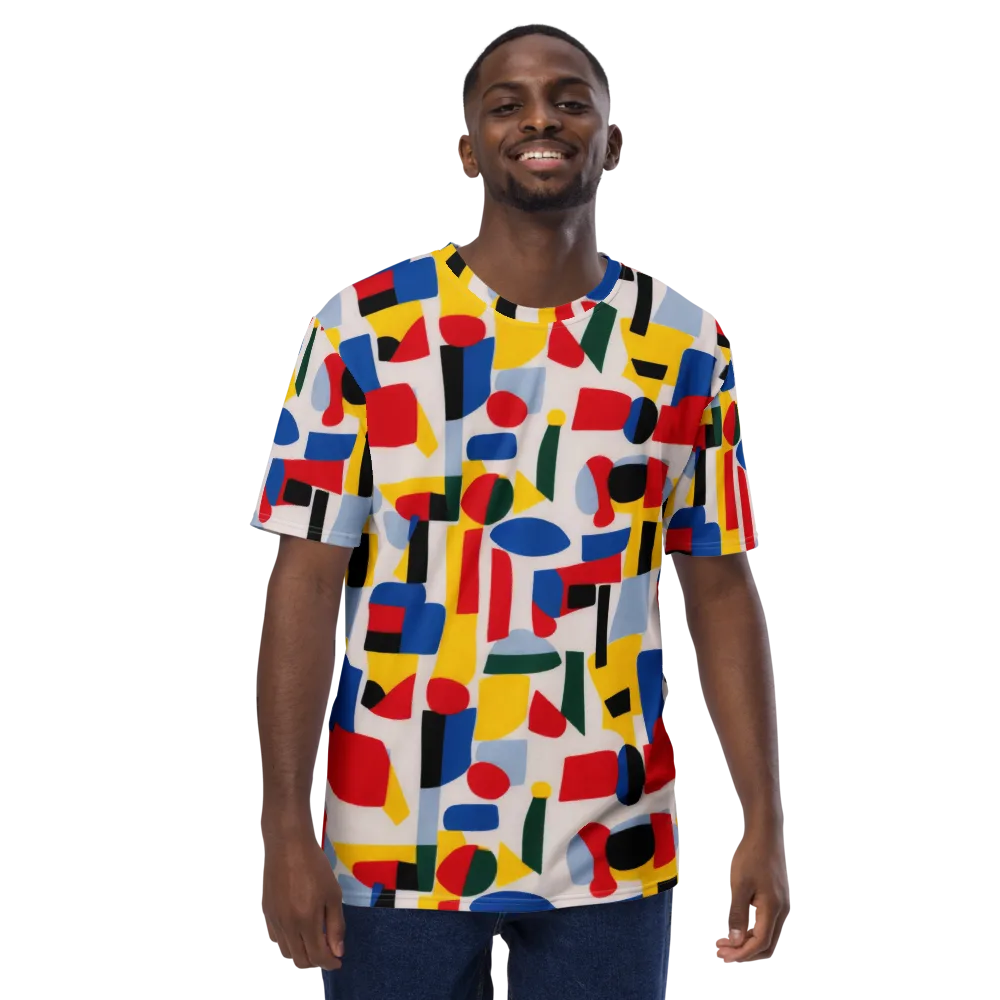 Primary Assembly on Men's Crew Neck T-Shirt — Front