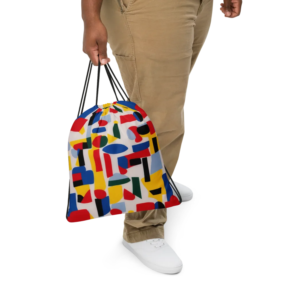 Primary Assembly on Drawstring Bag — Front