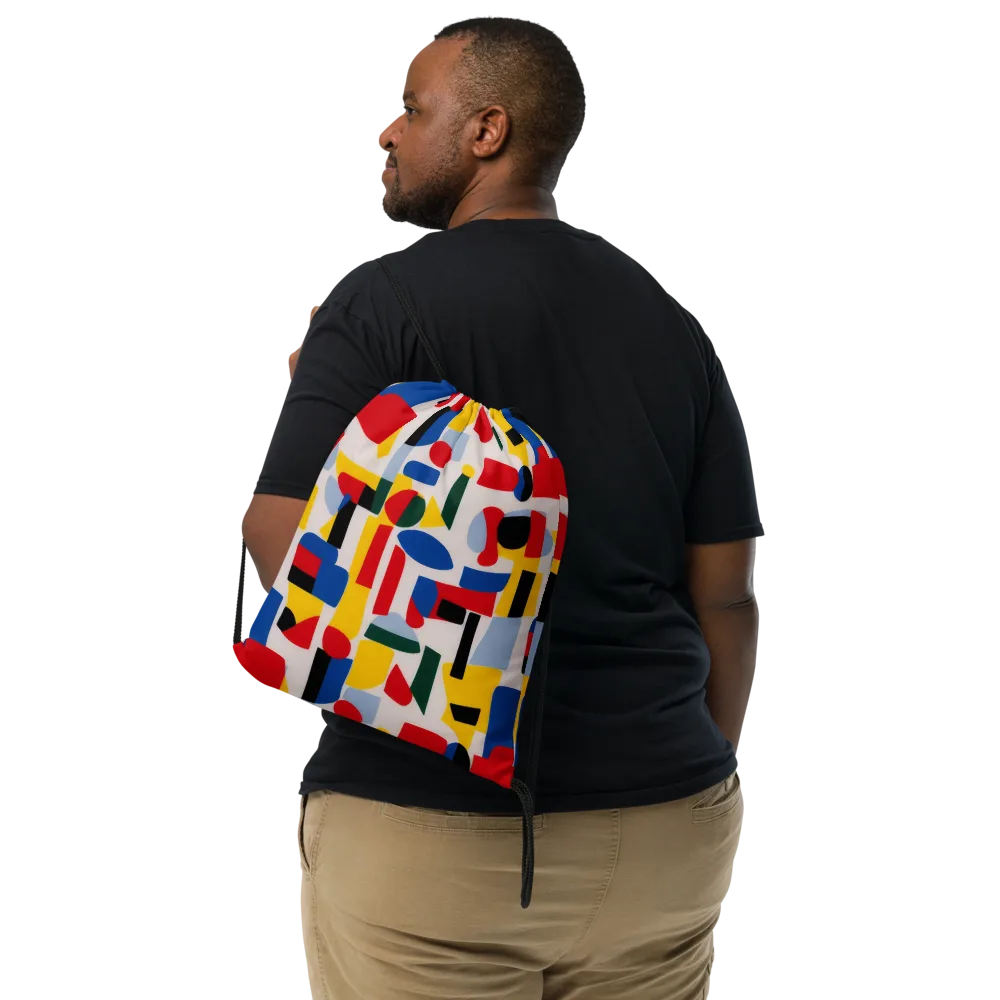 Primary Assembly on Drawstring Bag — Front