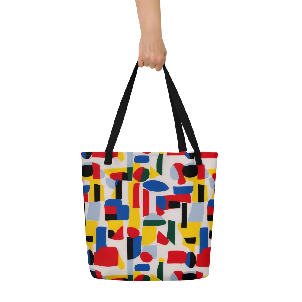 Primary Assembly on Large Tote Bag W/ Pocket — Front