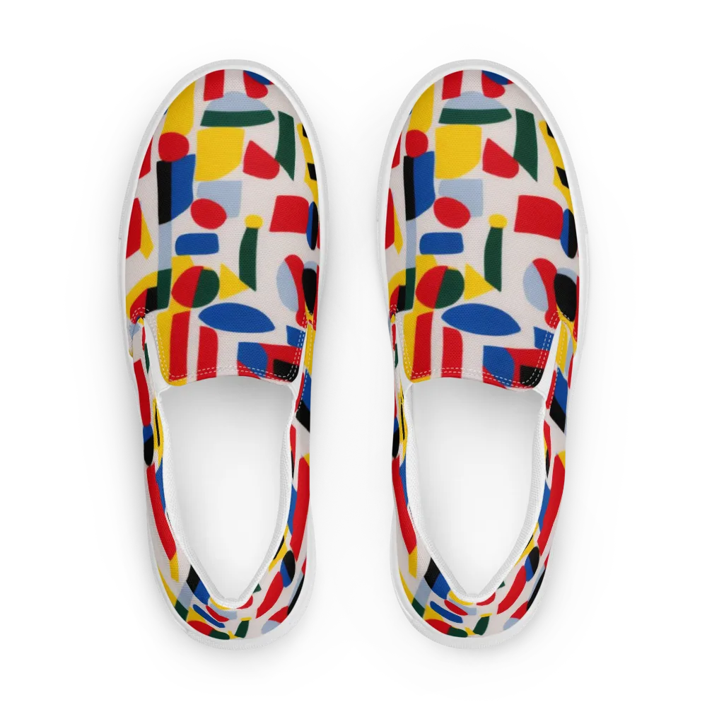 Primary Assembly on Women's Slip-On Canvas Shoes — Front
