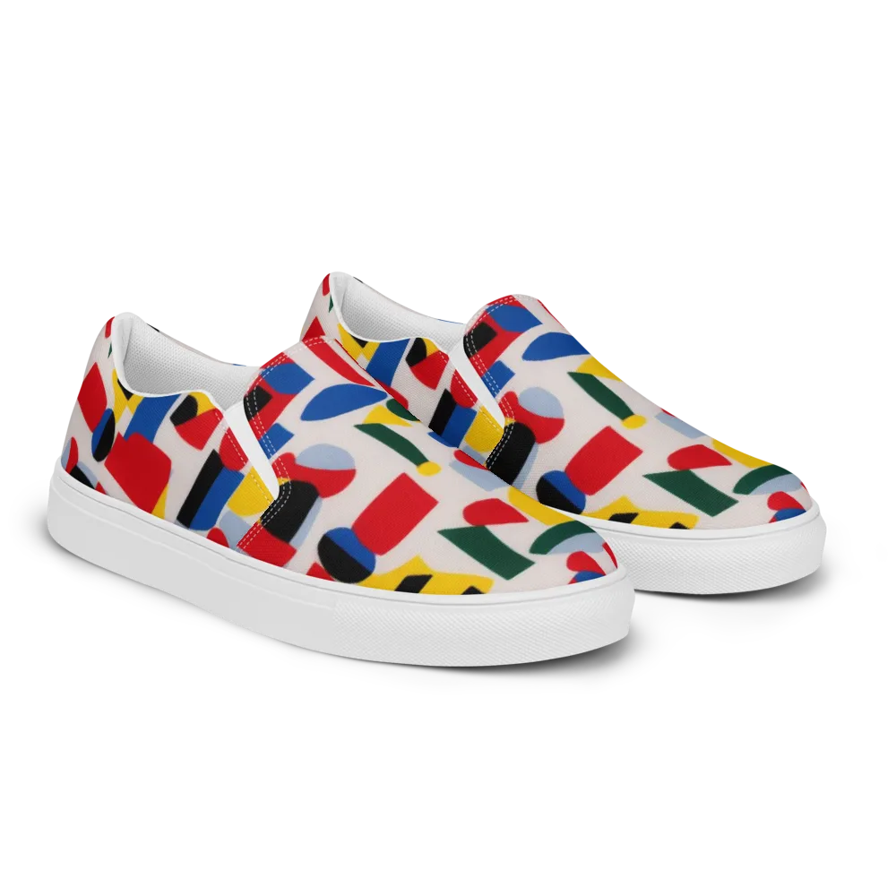 Primary Assembly on Women's Slip-On Canvas Shoes — Right Front