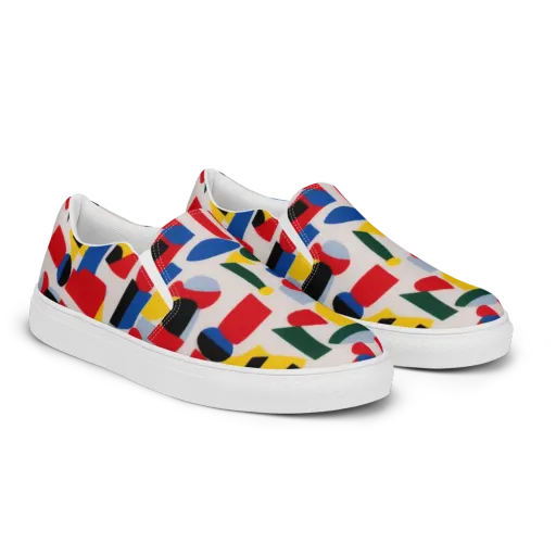 Primary Assembly on a Women's Slip-On Canvas Shoes