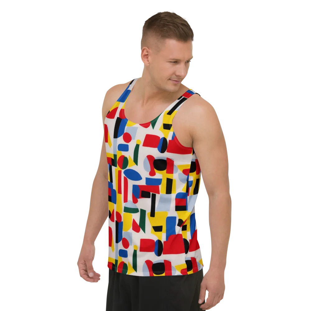 Primary Assembly on Men's Tank Top — Left Front