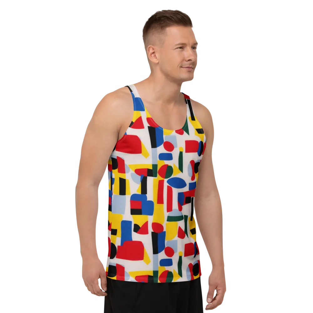 Primary Assembly on Men's Tank Top — Right Front