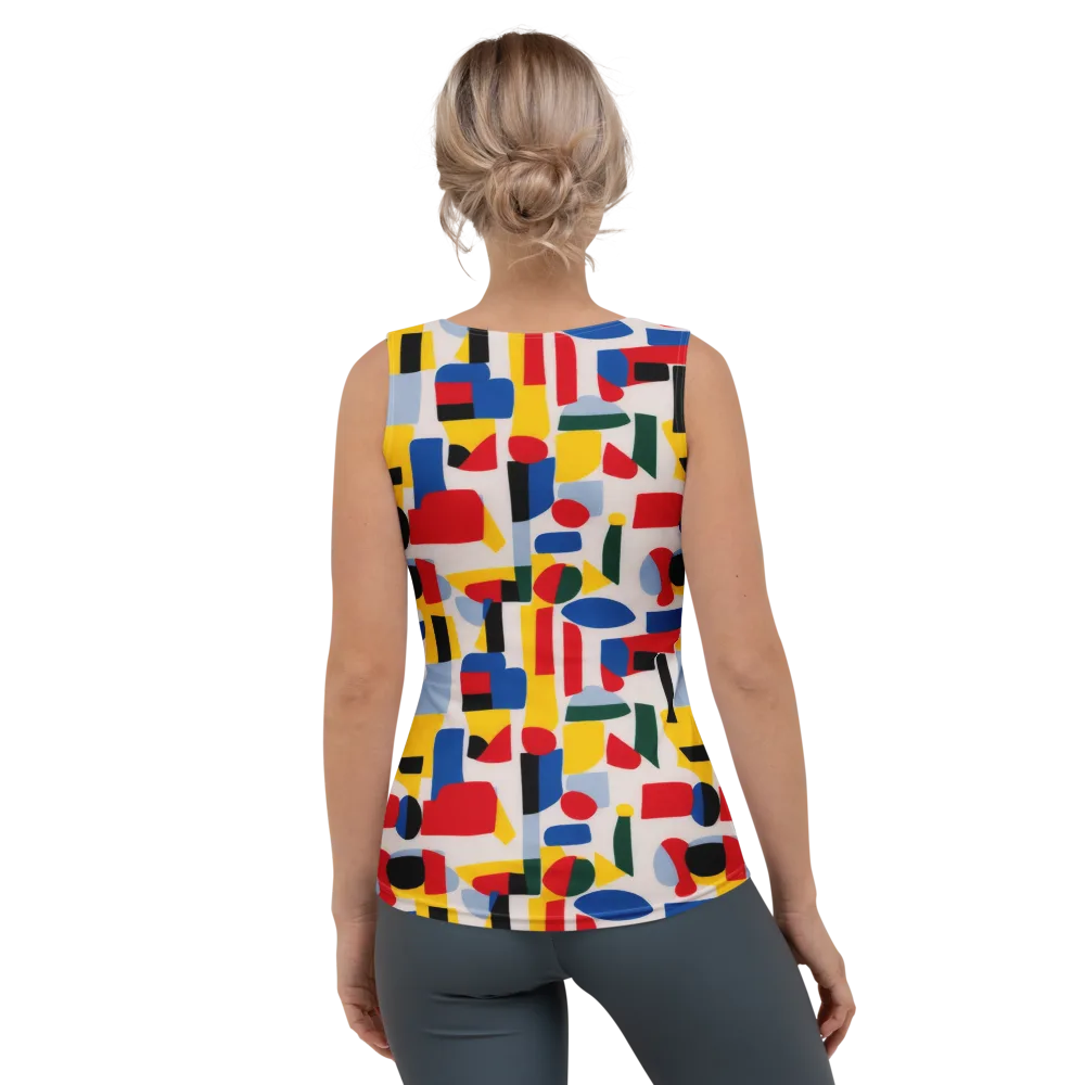 Primary Assembly on Women's Tank Top — Back
