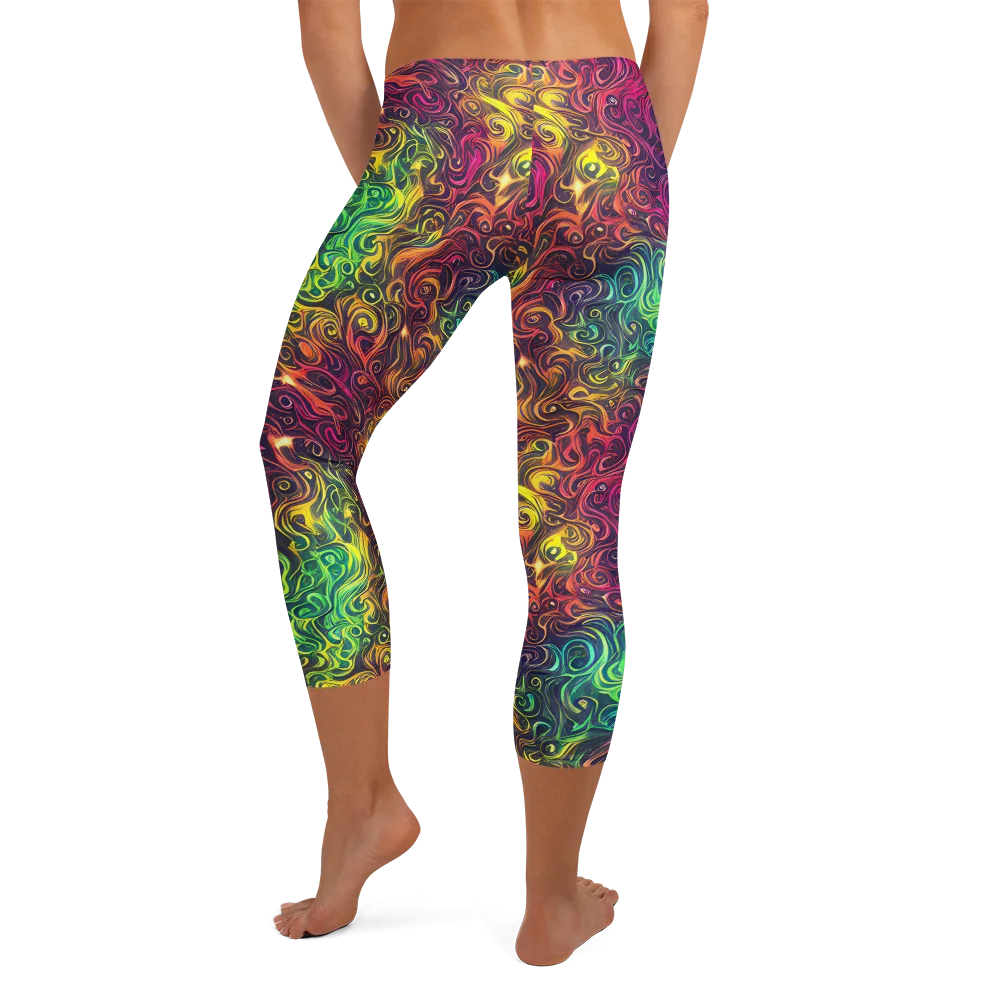 Ember And Tide on Capri Leggings — Back