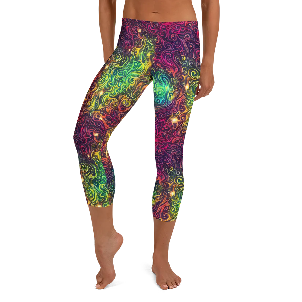 Ember And Tide on Capri Leggings — Front