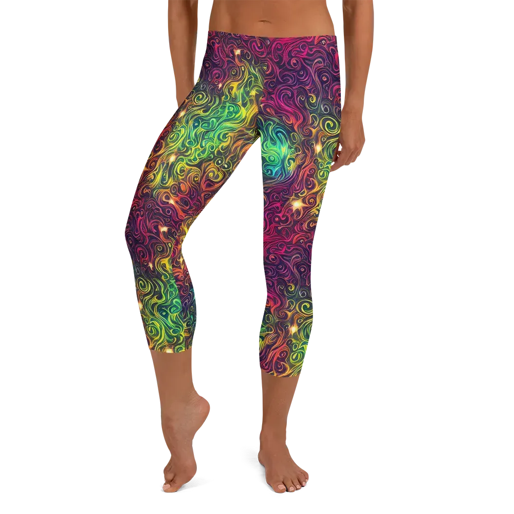 Ember And Tide on Capri Leggings — Front