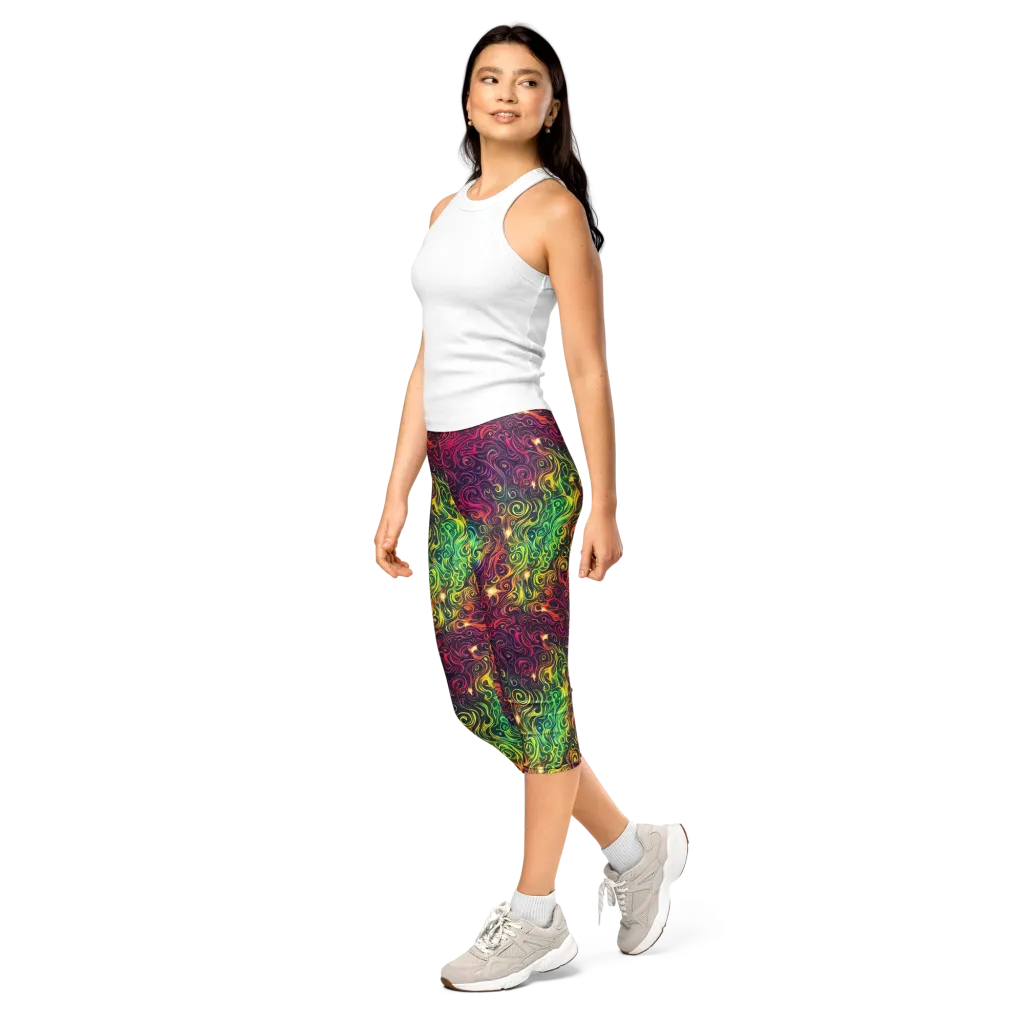 Ember And Tide on Capri Leggings — Left Front