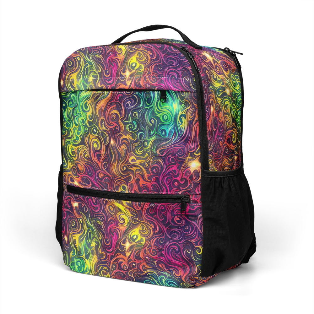 Ember And Tide on Utility Backpack — Left Front