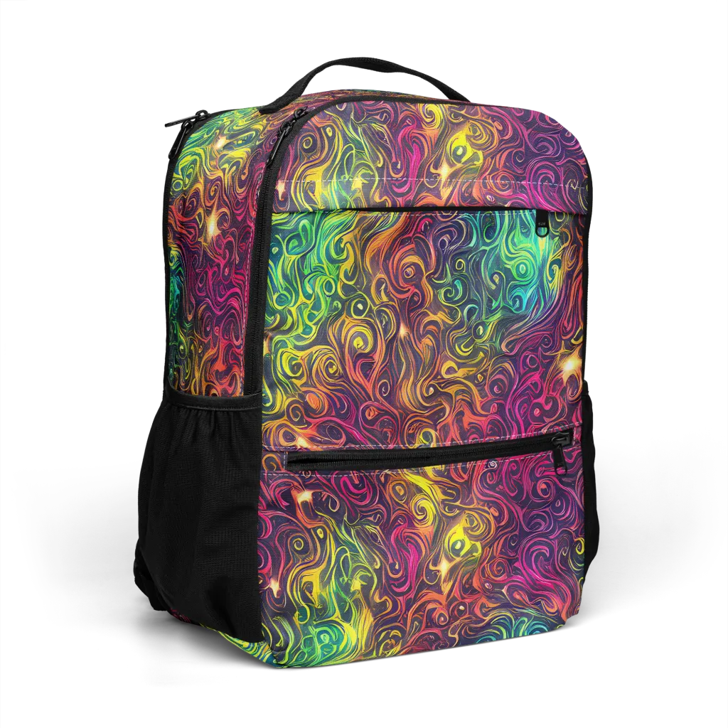 Ember And Tide on Utility Backpack — Right Front