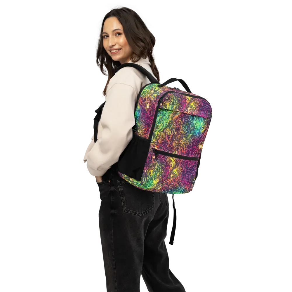 Ember And Tide on Utility Backpack — Back