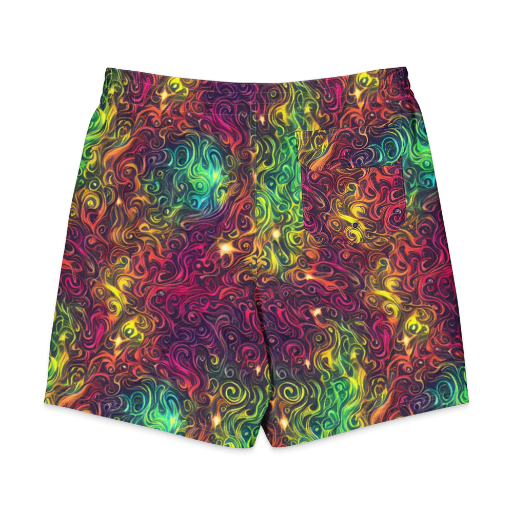 Ember And Tide on Men's Board Shorts — Back
