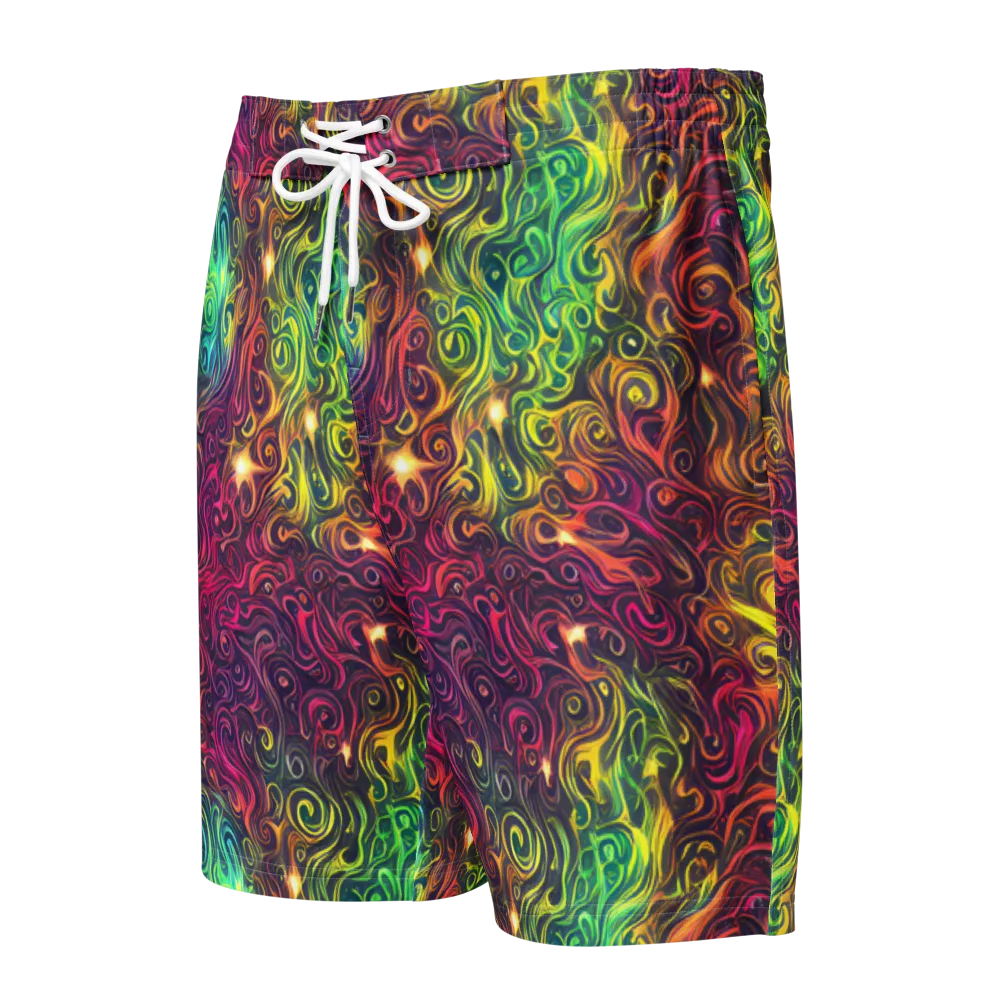 Ember And Tide on Men's Board Shorts — Front