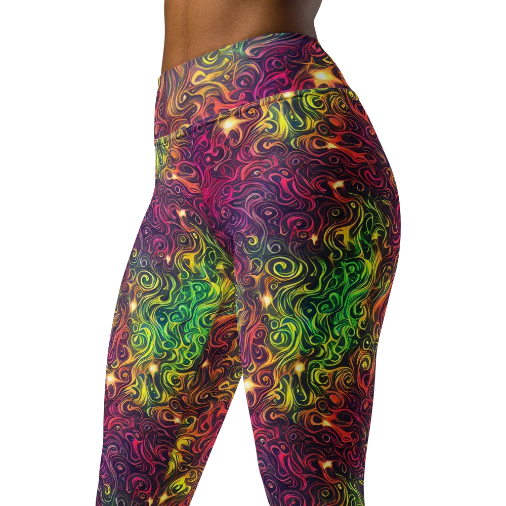 Ember And Tide on Yoga Leggings — Left Front