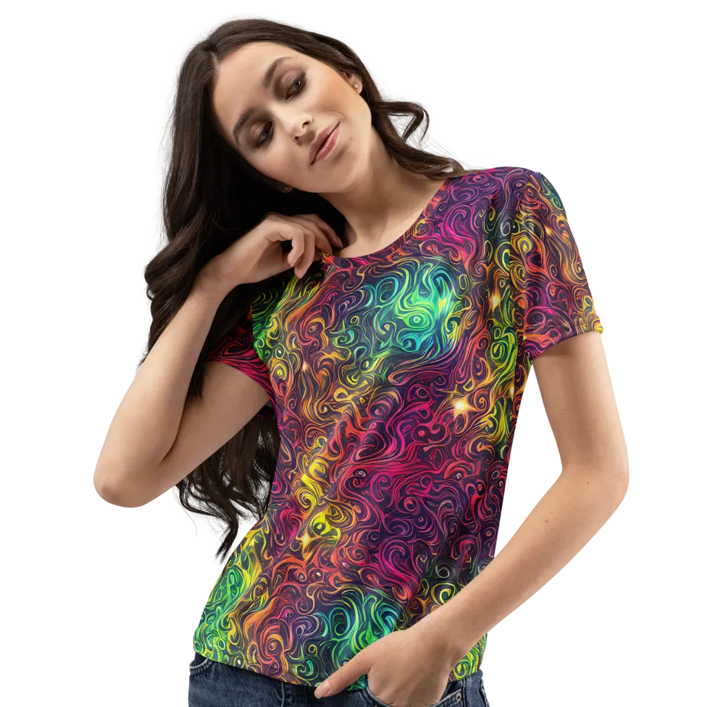 Ember And Tide on Women's Crew Neck T-Shirt — Left Front