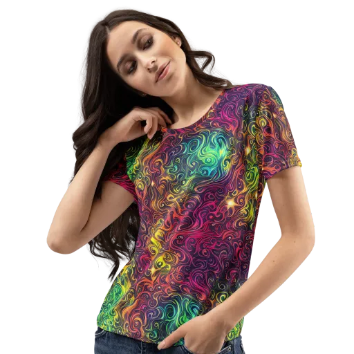 Ember And Tide on a Women's Crew Neck T-Shirt