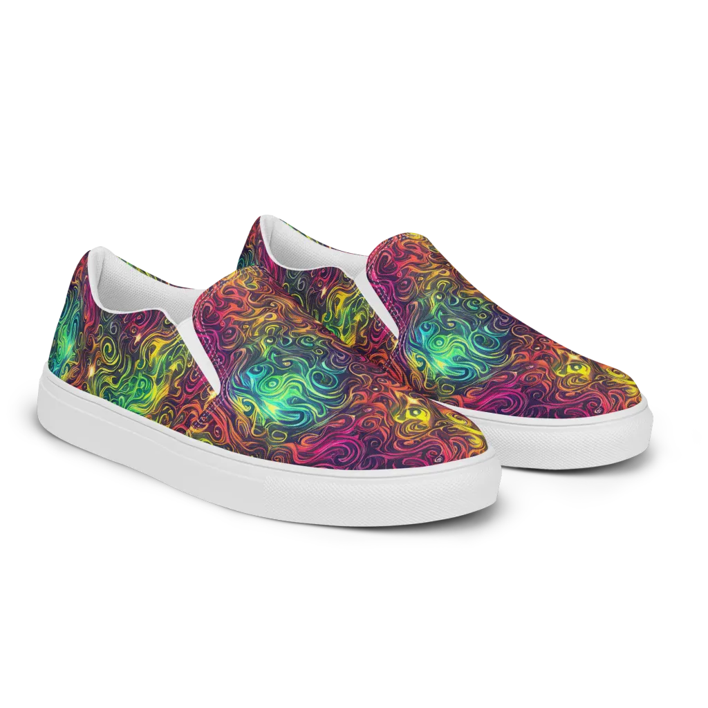 Ember And Tide on Men's Slip-On Canvas Shoes — Right Front
