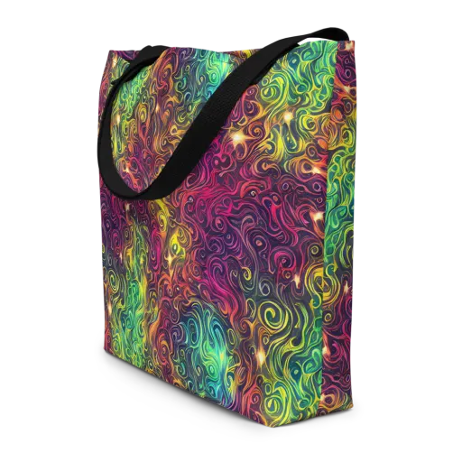 Ember And Tide on a Large Tote Bag W/ Pocket