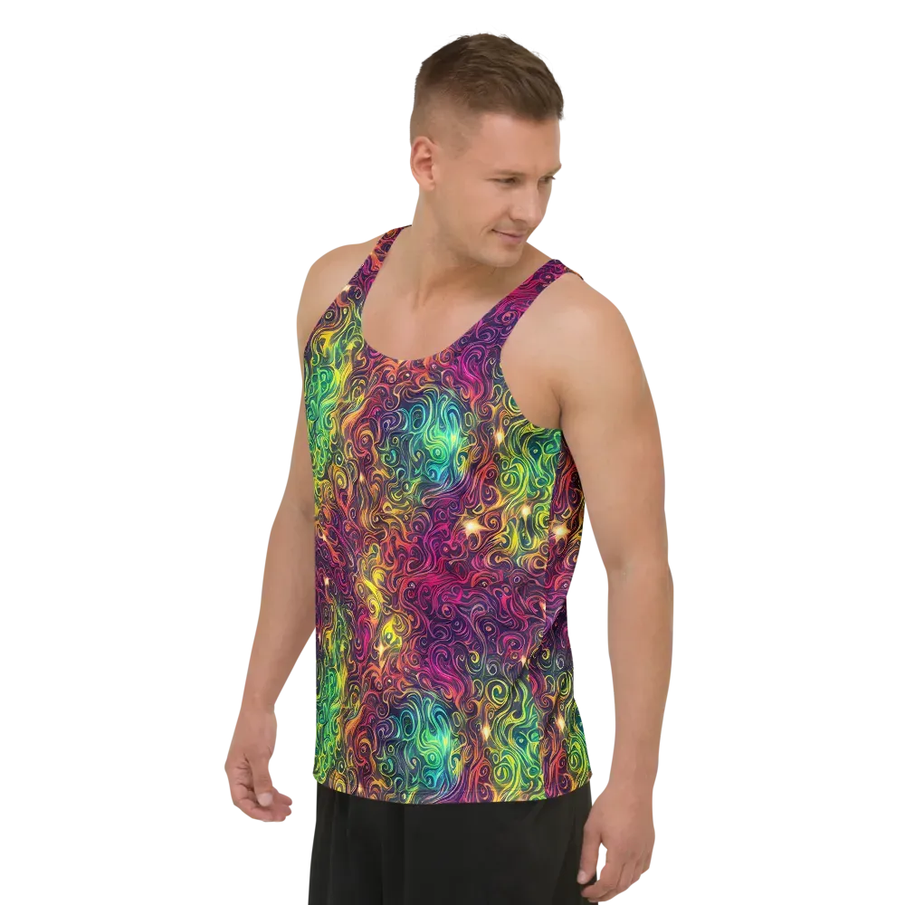 Ember And Tide on Men's Tank Top — Left Front