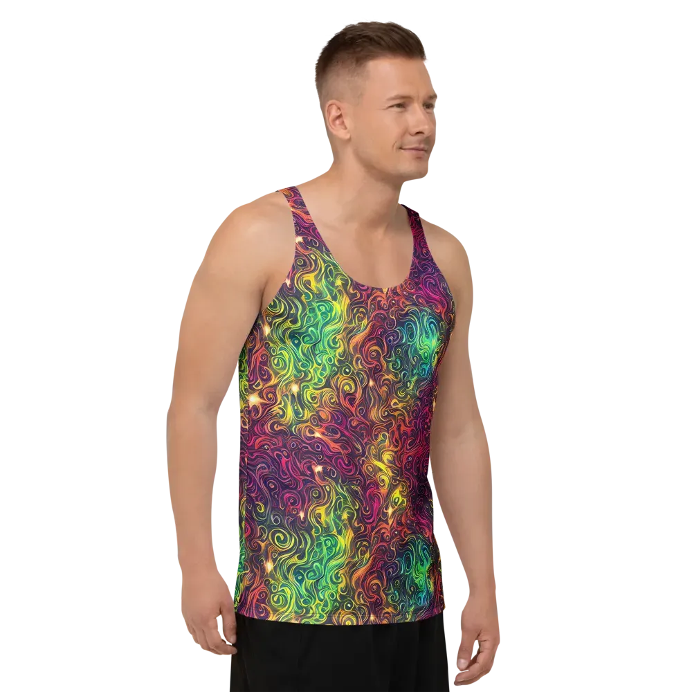 Ember And Tide on Men's Tank Top — Right Front