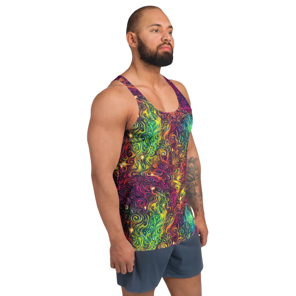 Ember And Tide on Men's Tank Top — Right Front
