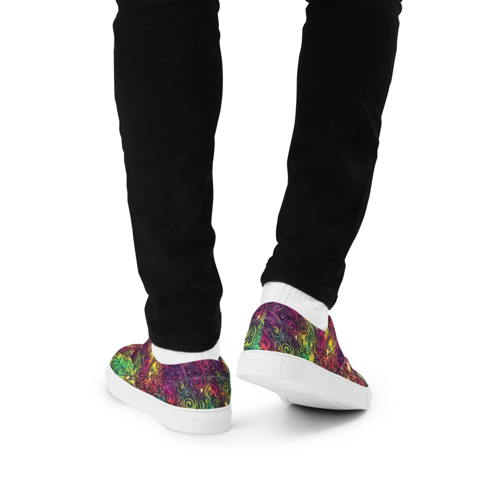 Ember And Tide on Men's Lace-Up Canvas Shoes — Back