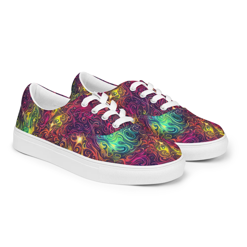 Ember And Tide on Men's Lace-Up Canvas Shoes — Right Front