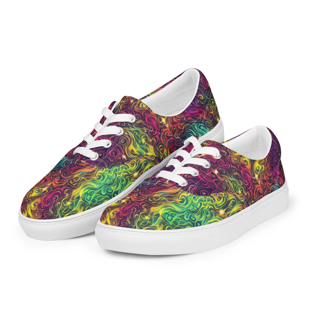 Ember And Tide on Men's Lace-Up Canvas Shoes — Left Front