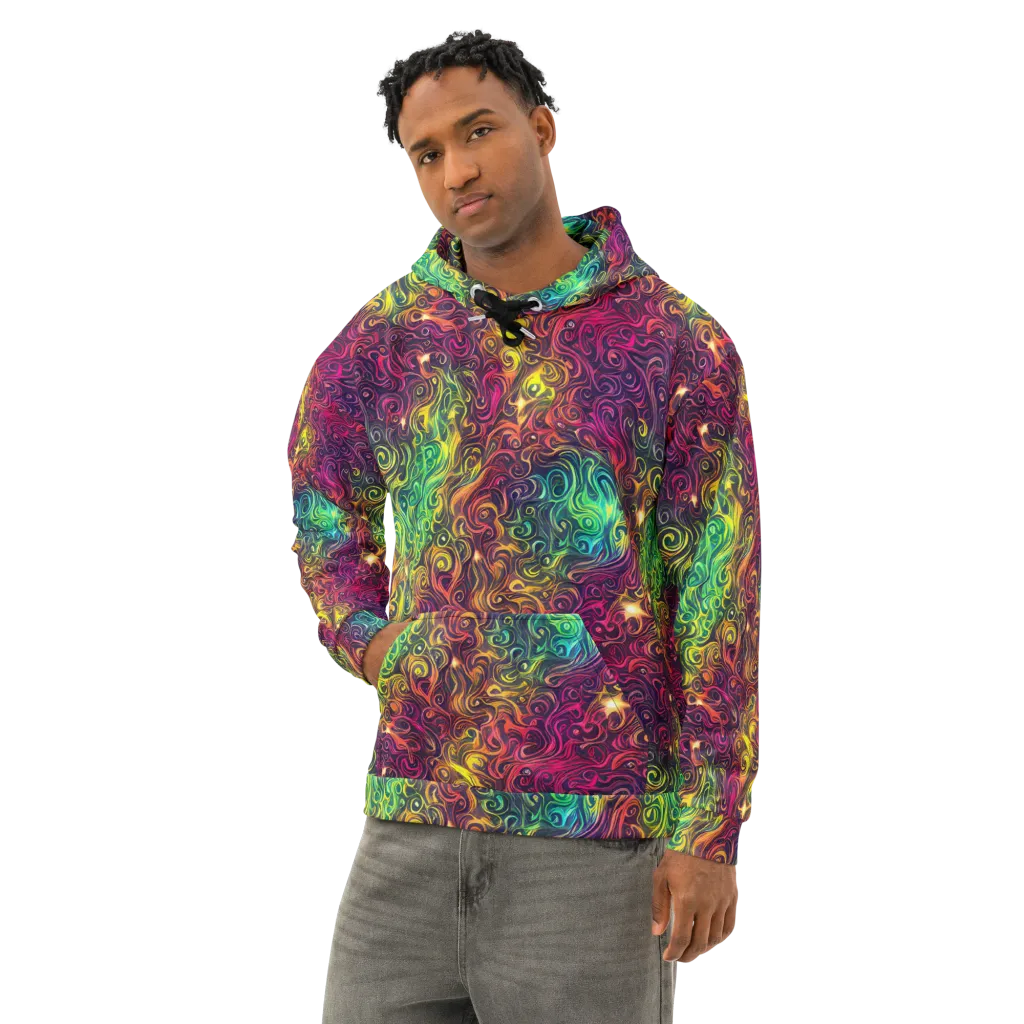 Ember And Tide on Cotton Hoodie — Left Front