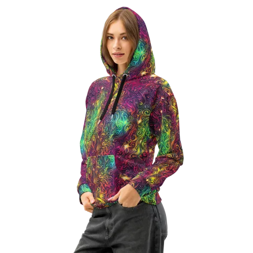 Ember And Tide on a Cotton Hoodie